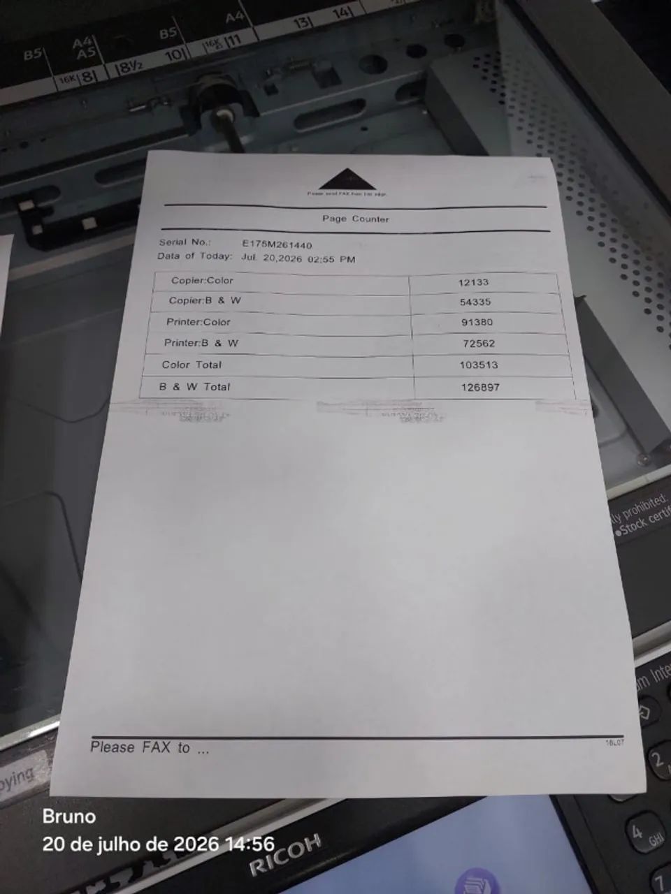Impressora Ricoh MPC4503 - Foto 4