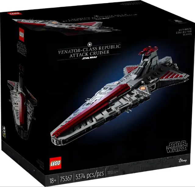 Lego star wars 75367 ucs venator class republic attack cruiser