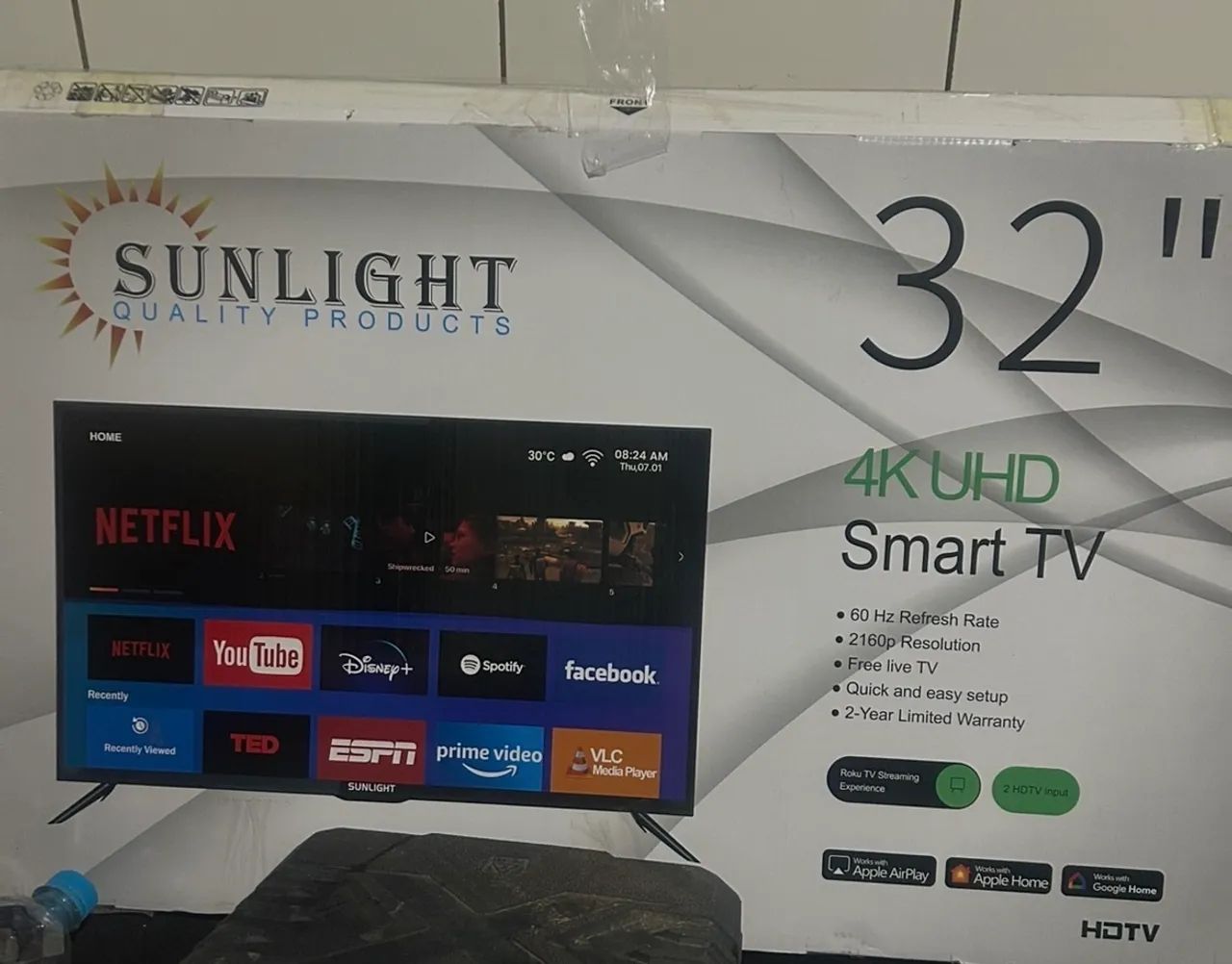 TV Smart 32 polegadas nova na caixa 