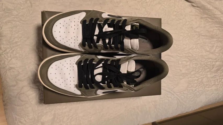 Air Jordan 1 Low OG Medium Olive - 42 - Foto 2