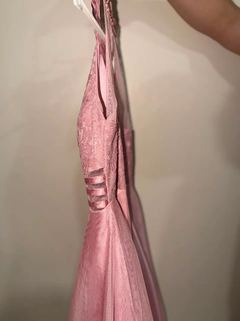 Vendo vestido rosa novo - Foto 2