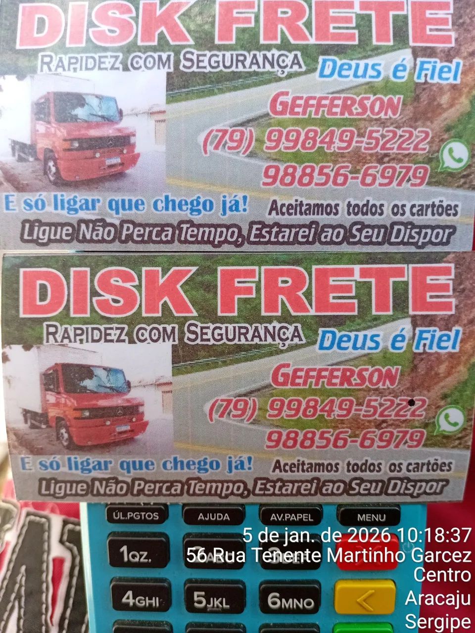 Disk mudanças 