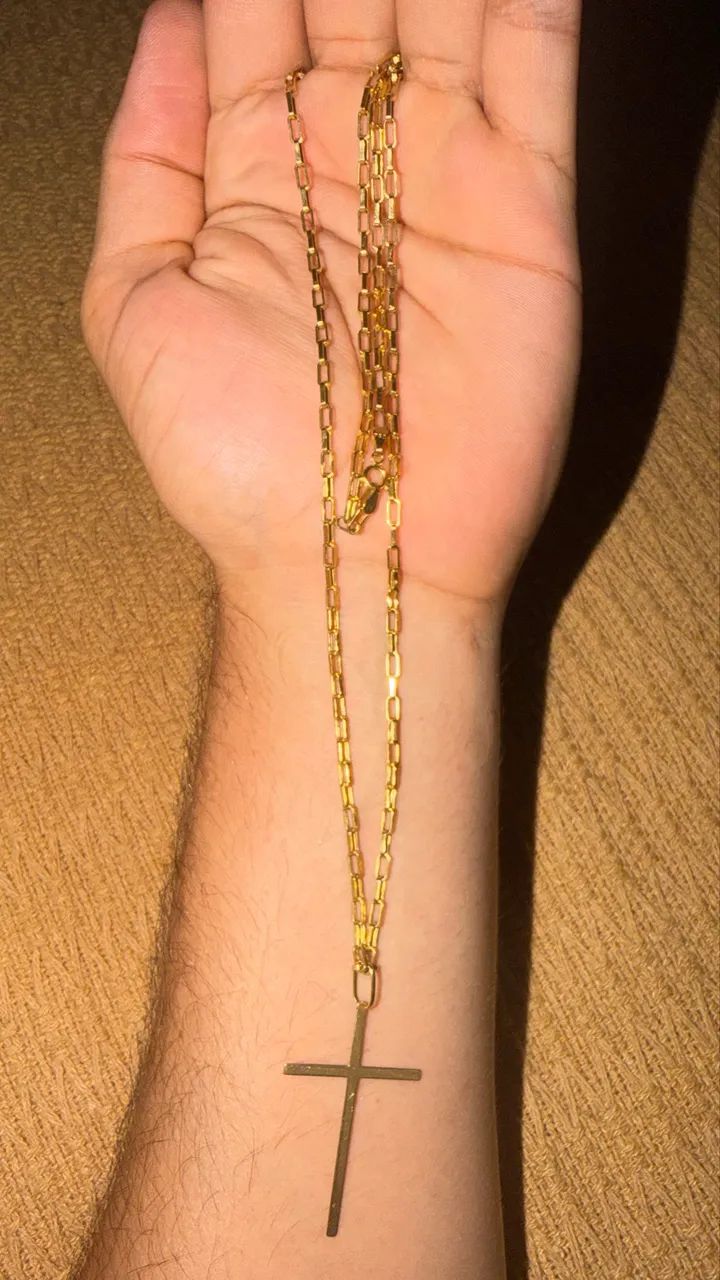 Colar de ouro 18k - Foto 3