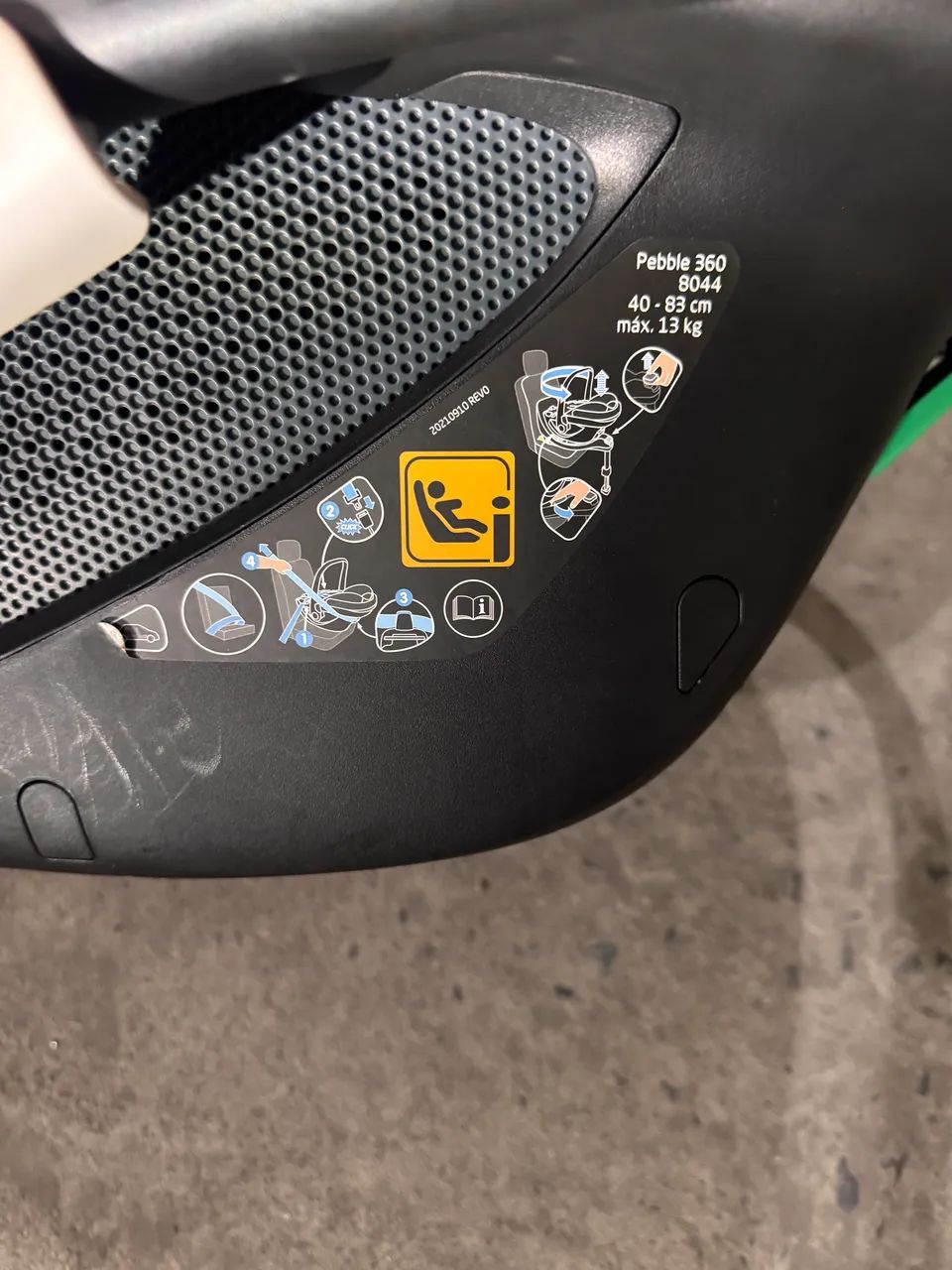 Bebê conforto maxi cosi pebble 360