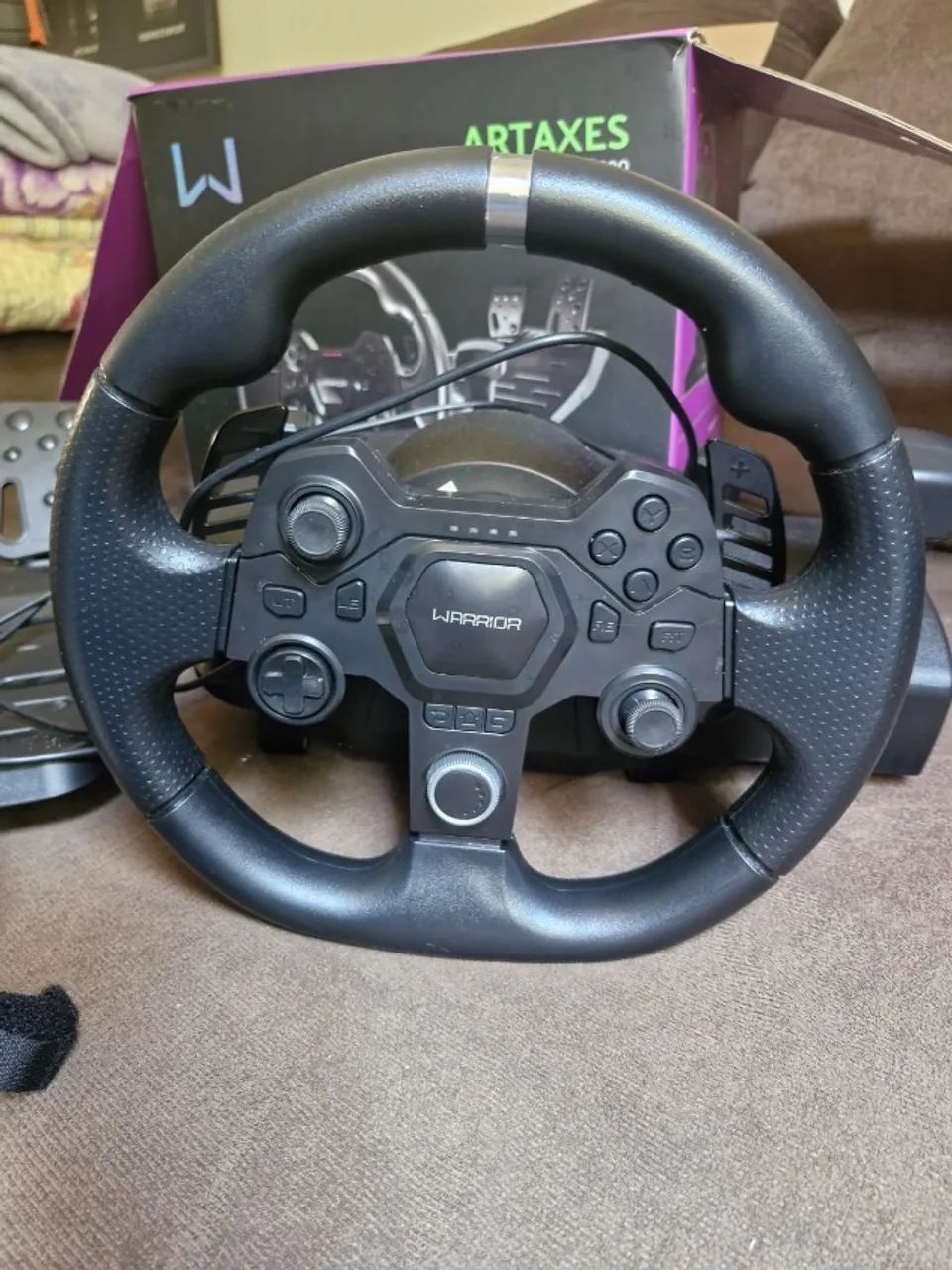 Volante Gamer Warrior Artaxes Js090 - Foto 3