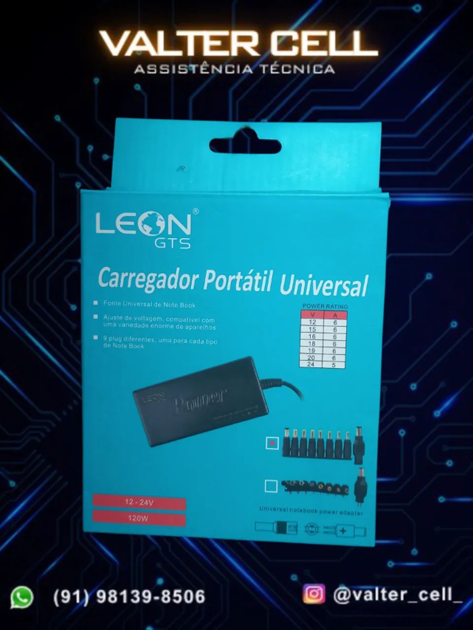 Carregador Universal notebook