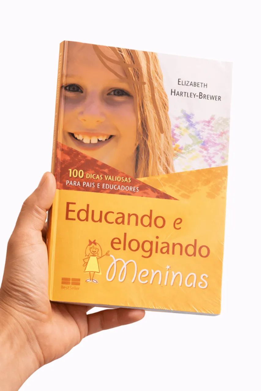 livro educando e elogiando meninas | novo