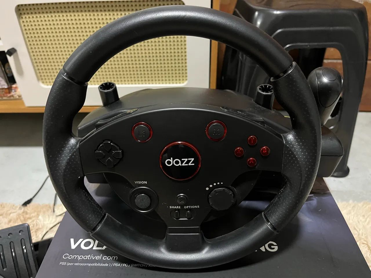 Volante Gamer Force Driving Dazz - Foto 4
