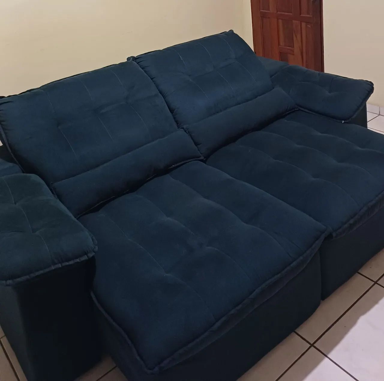 Sofá confortável em ótimo estado