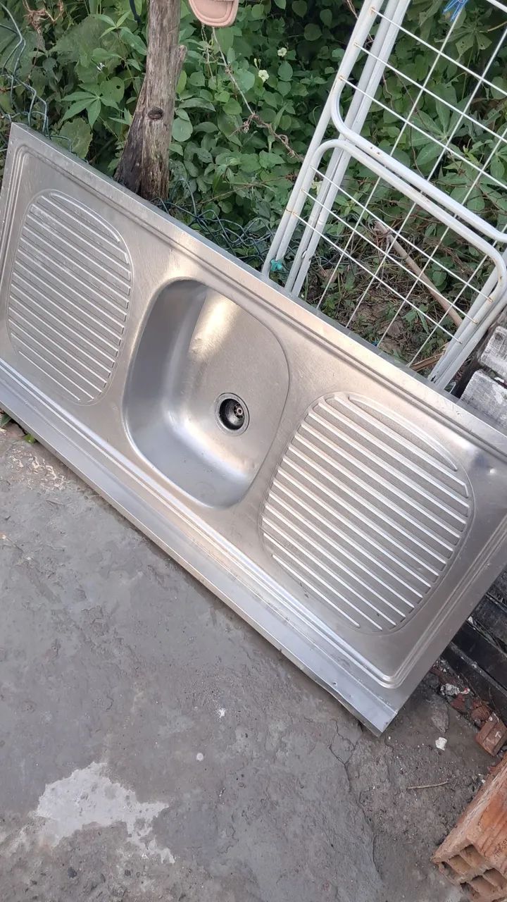 Pia de inox 1,40mt - Foto 3