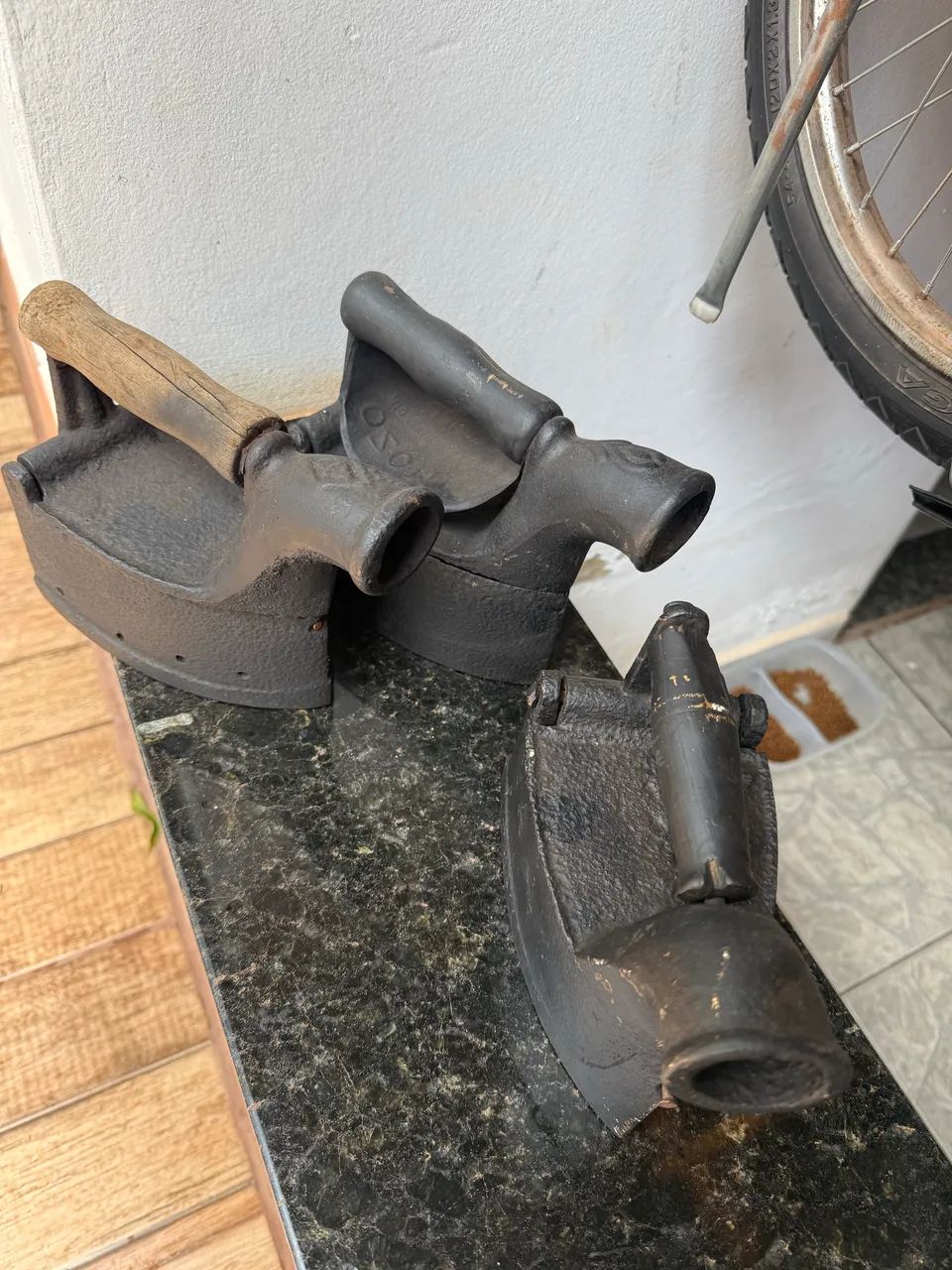 Ferro antigo a brasa decoração  - Foto 2