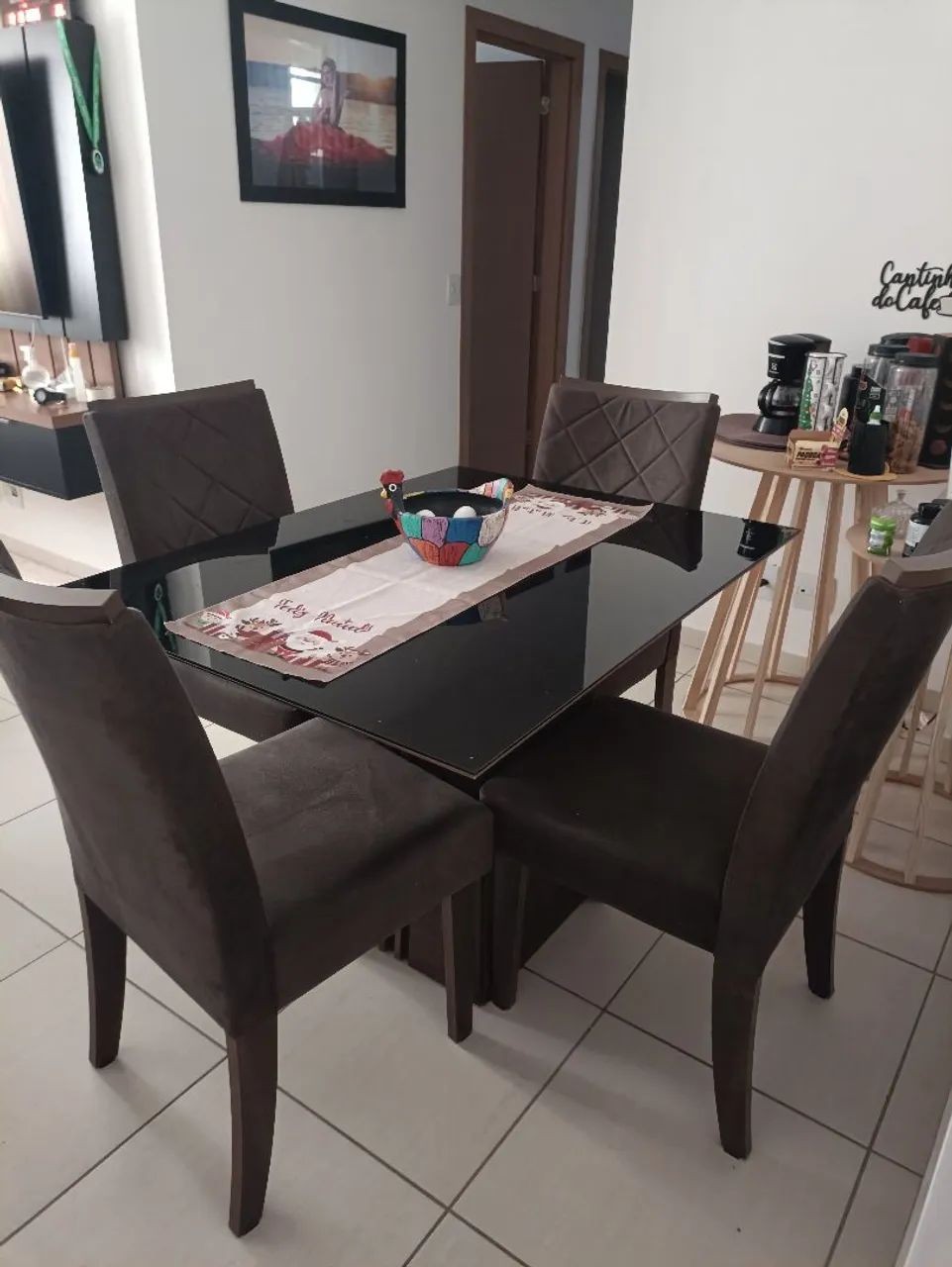 Mesa 4 cadeiras