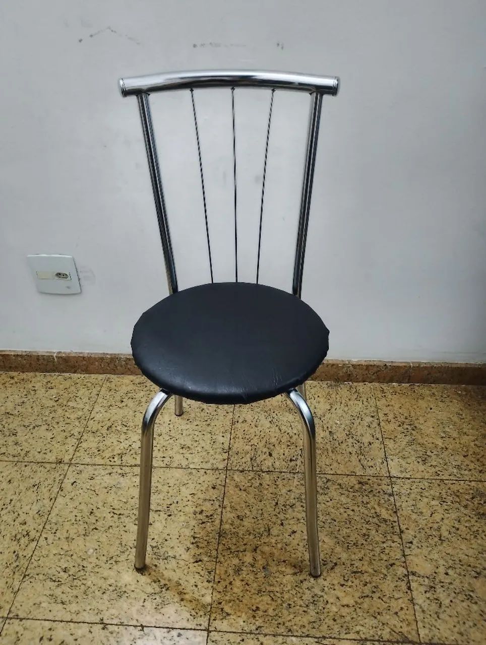 01 cadeira de inox - Foto 2