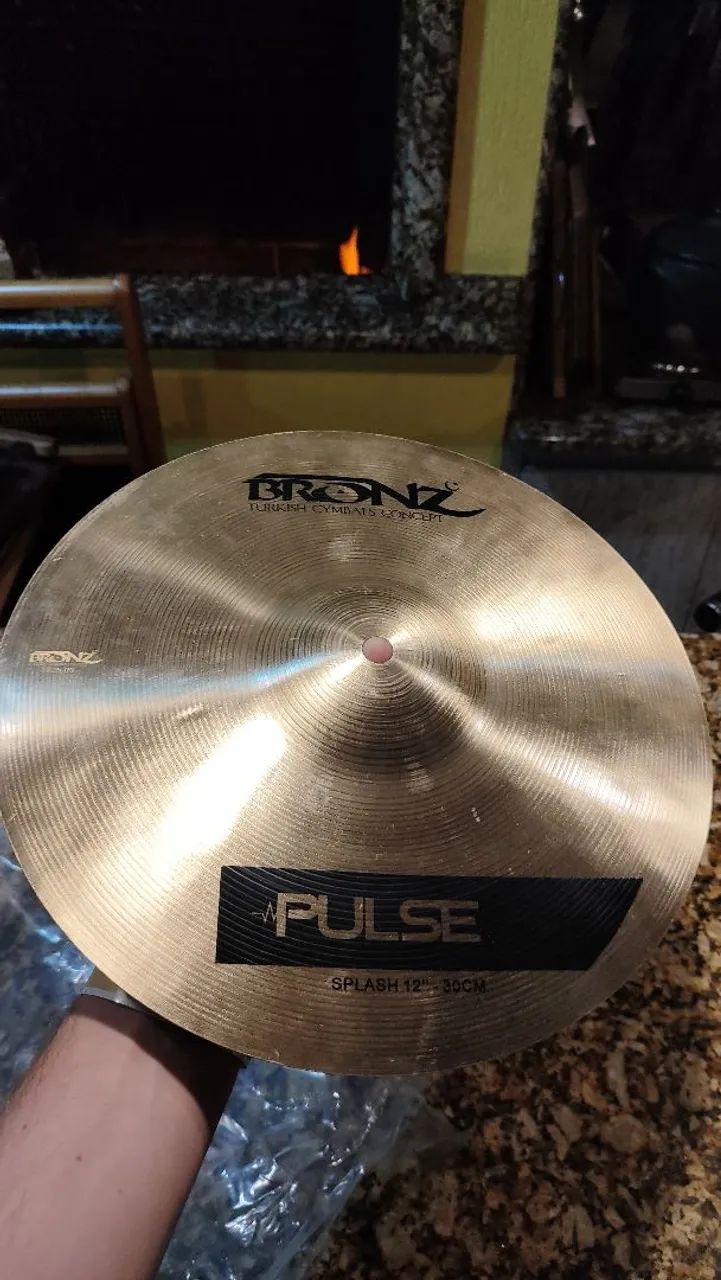 Prato Splash bronz cymbal 12"  - Foto 5
