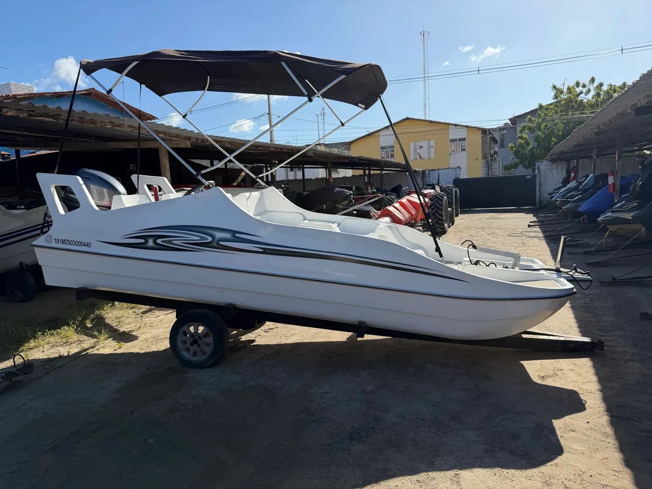 Barco ou jangada S8  - Foto 4
