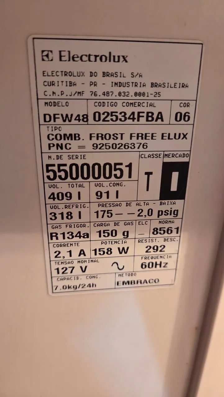 Geladeira eletrolux 430l - Foto 3