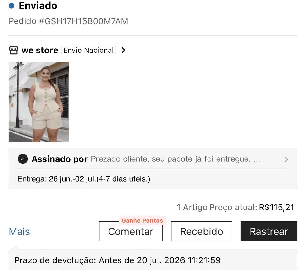 Vendo conjunto Plus size - Foto 2