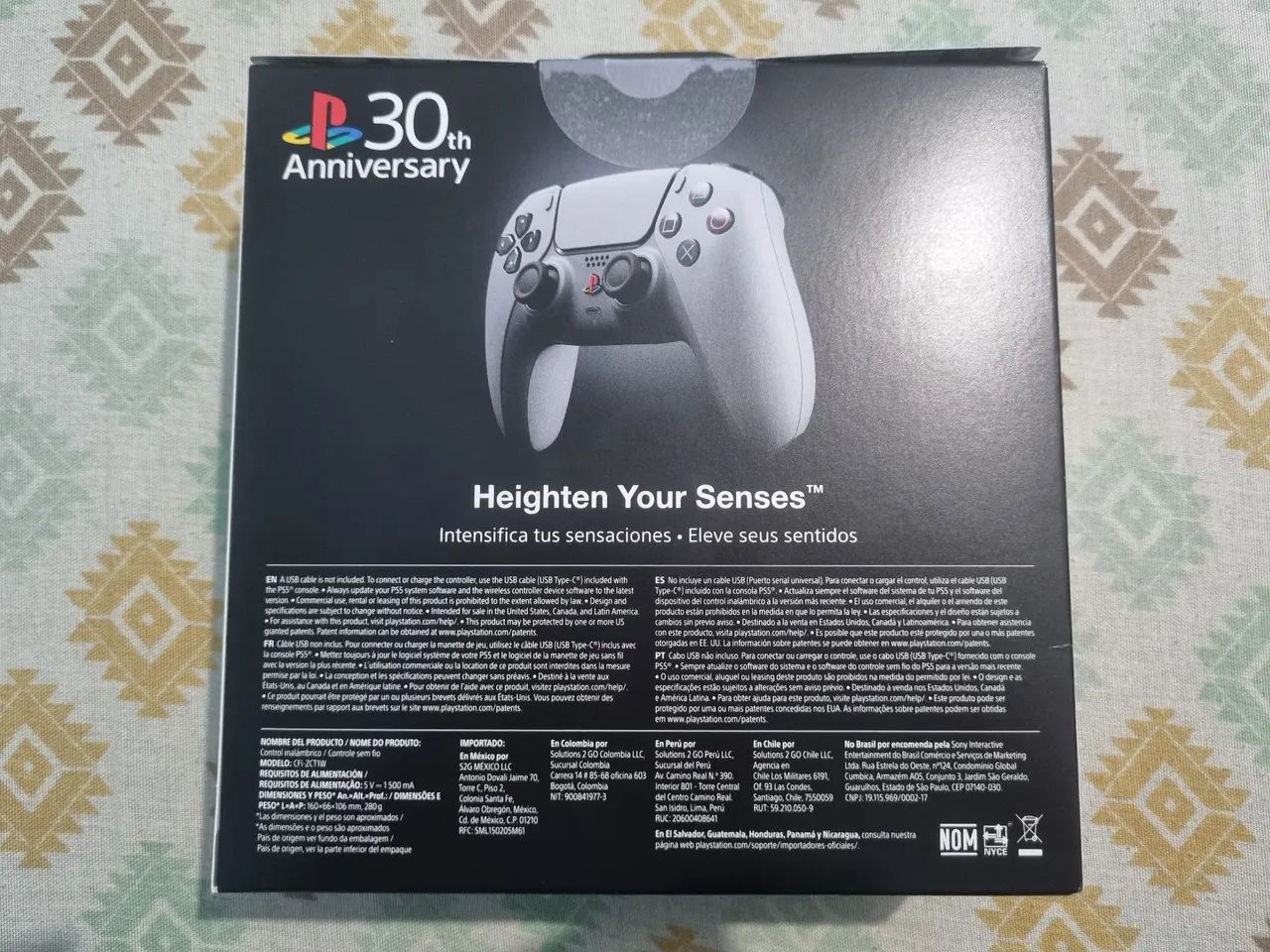 Controle Dualsense PS5 Edição Limitada 30 Anos de Aniversário Lacrado - Foto 2