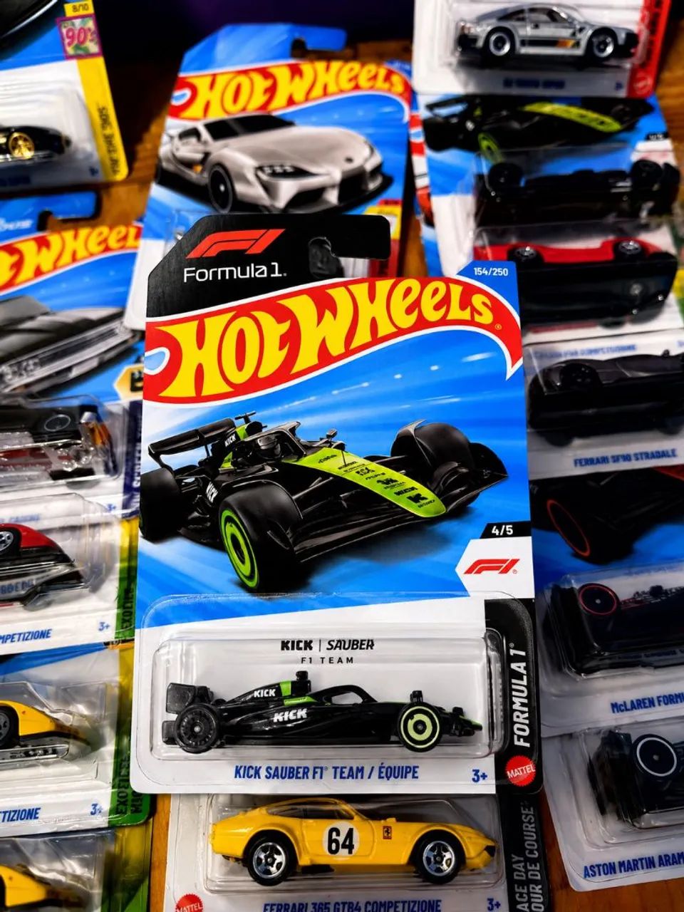 Hot Wheels F1 kick Sauber 