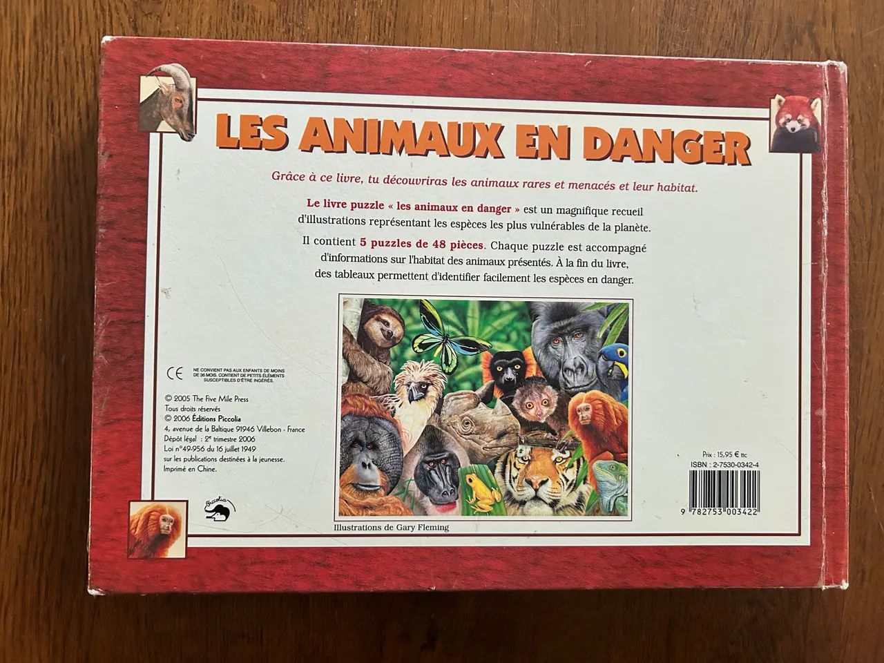 Livro quebra-cabeça em francês  - Foto 2
