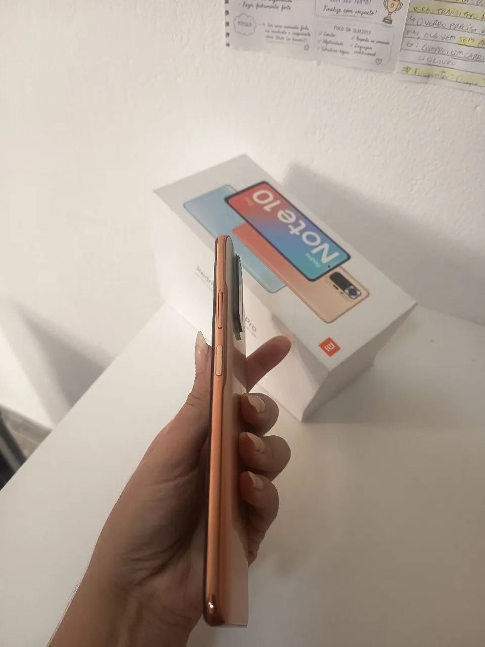 Redmi Note 10 PRO - 128gb - Com NFC - Dourado - Foto 4