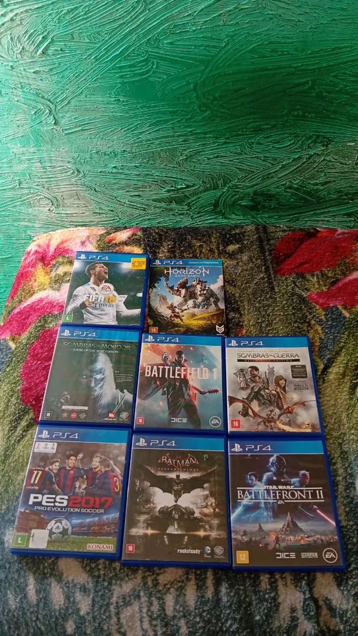 Jogos PS4 