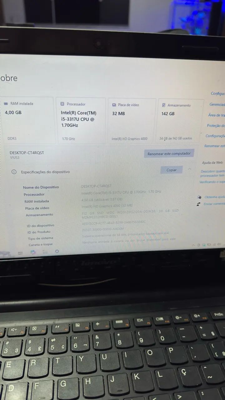 Notebook ideapadS400u - Foto 2