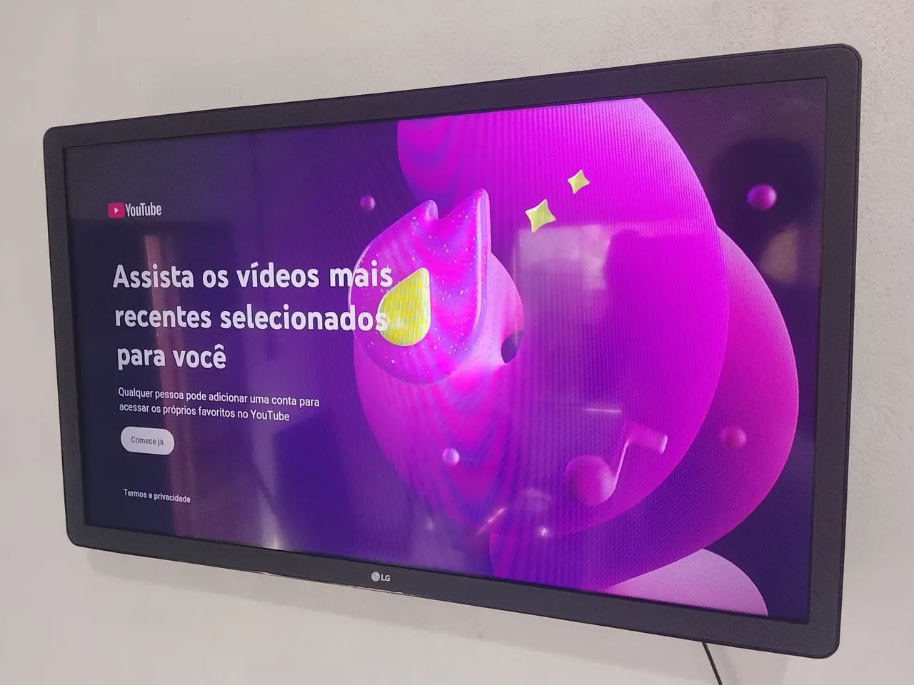 Smart tv LG 32 polegadas em ótimo estado!!! - Foto 3
