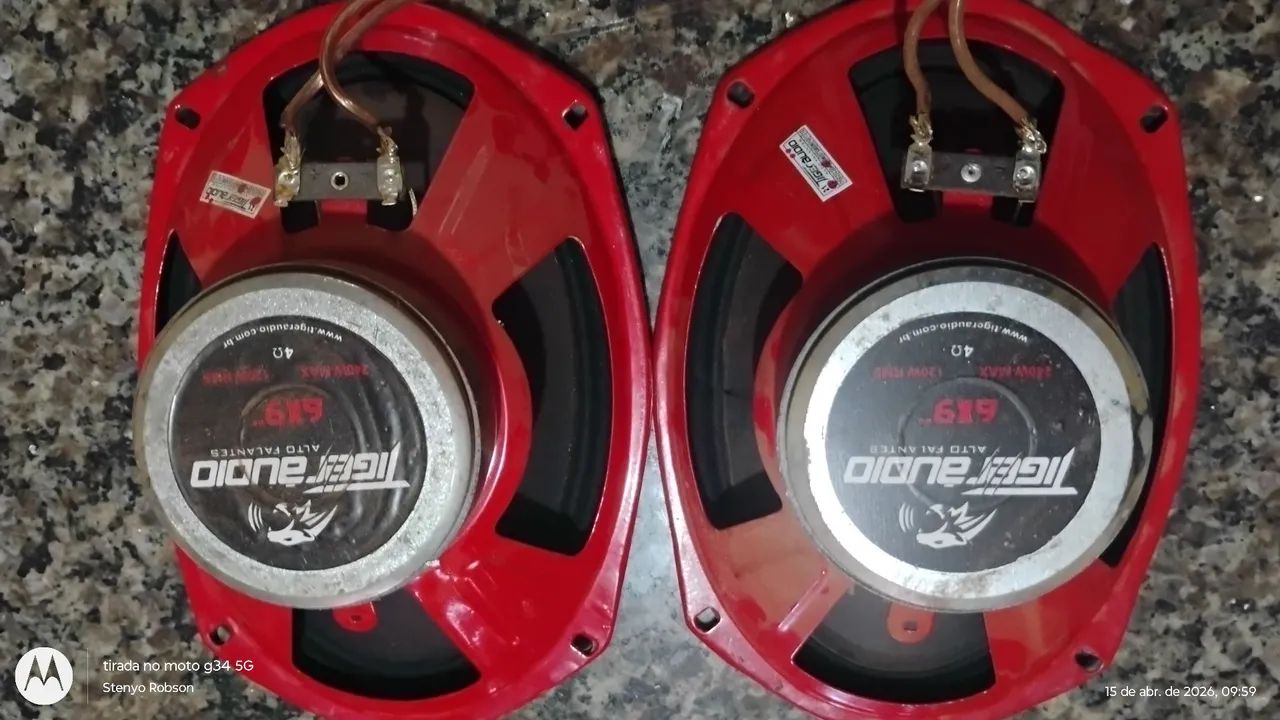 6x9 Tiger áudio 120rms - Foto 3