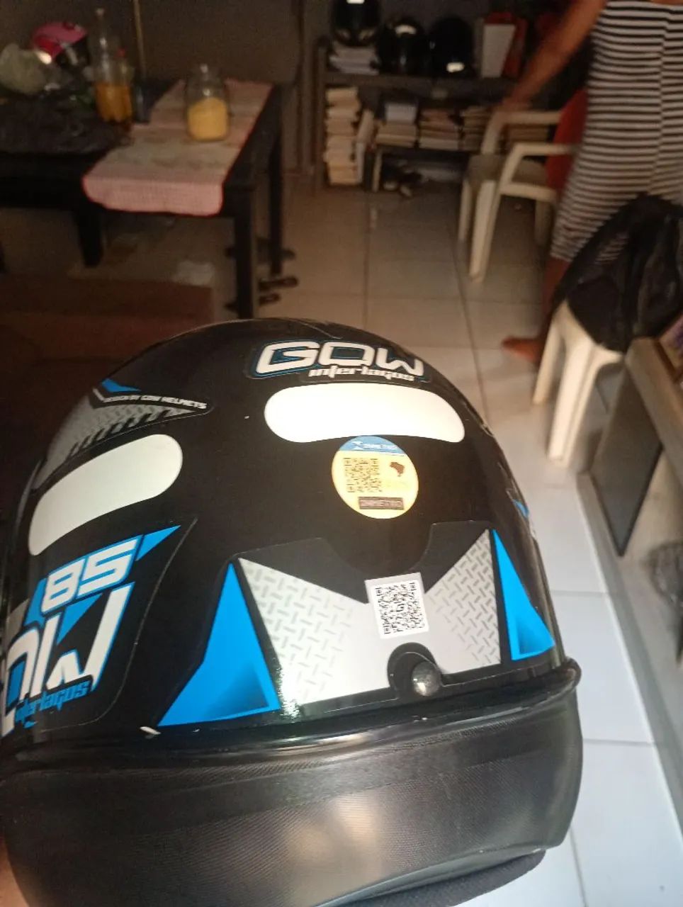 Capacete Novo n.60 só hojeeeee $: 100 - Foto 4