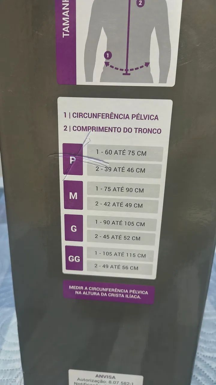 Colete Jewett da Hidrolight TAM P (PARA COLUNA) - Foto 4