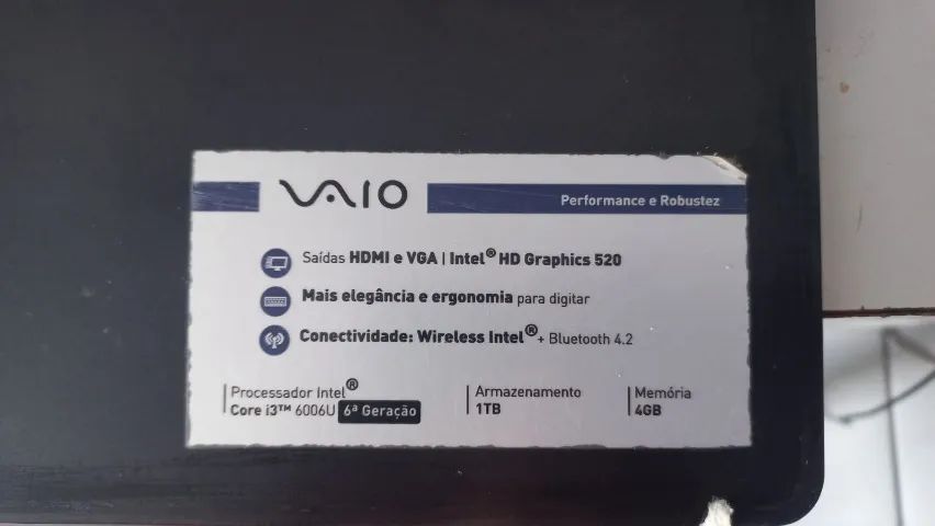 Notbook Sony Vaio i3 6006U - Foto 4