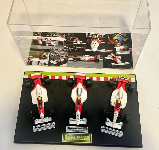 Set Tri Campeonato Ayrton Senna 1/43 - Foto 2