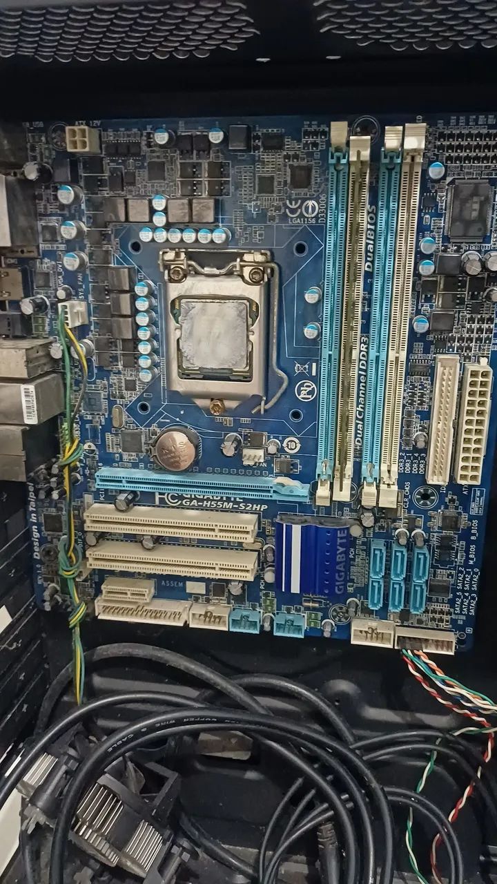 (VALOR NEGOCIAVEL) Vendo kits 1155 e 1156 placa mãe, processador e memória ram