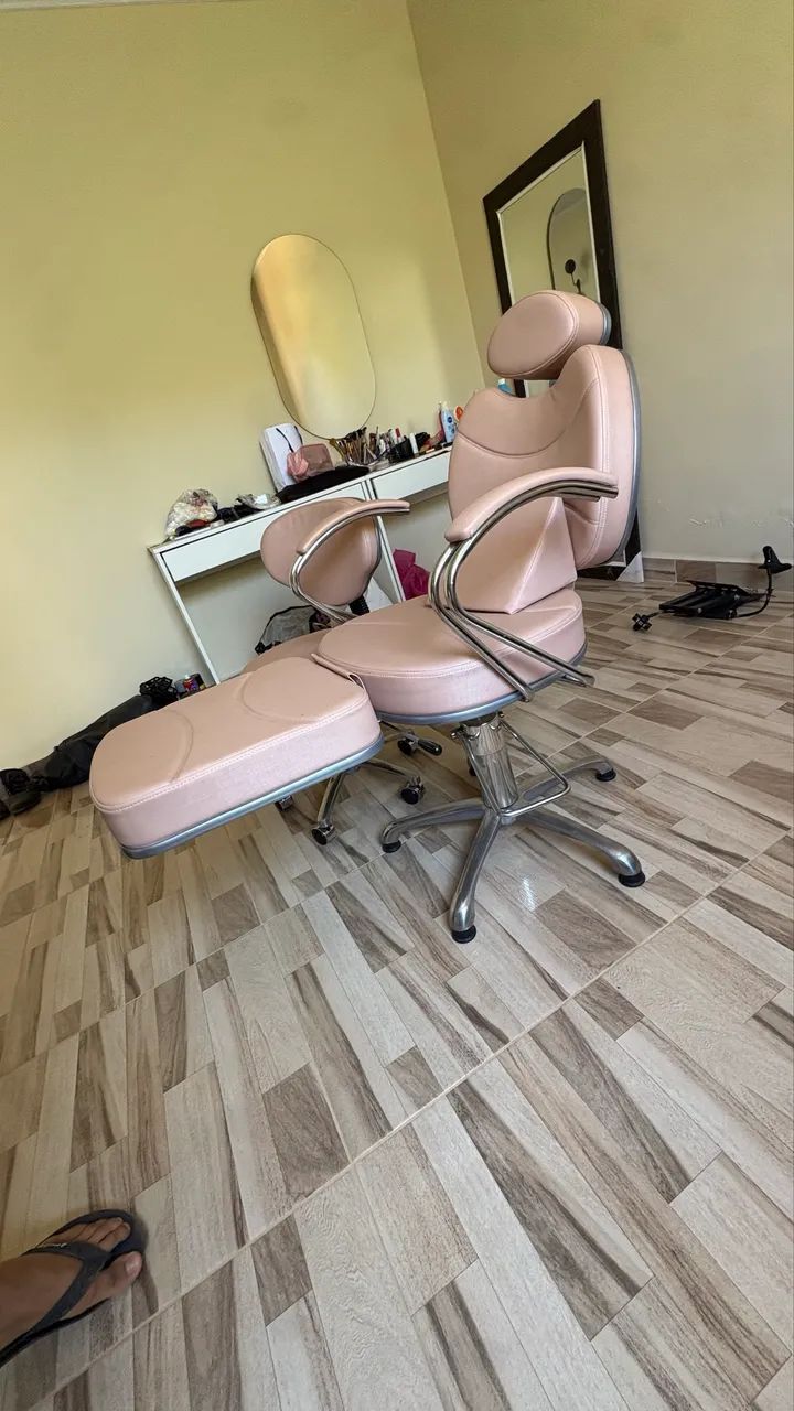 Cadeira para salão com inclinação total - Foto 2