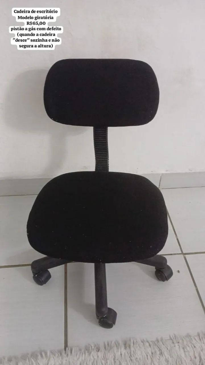 Cadeira de escritório giratória 