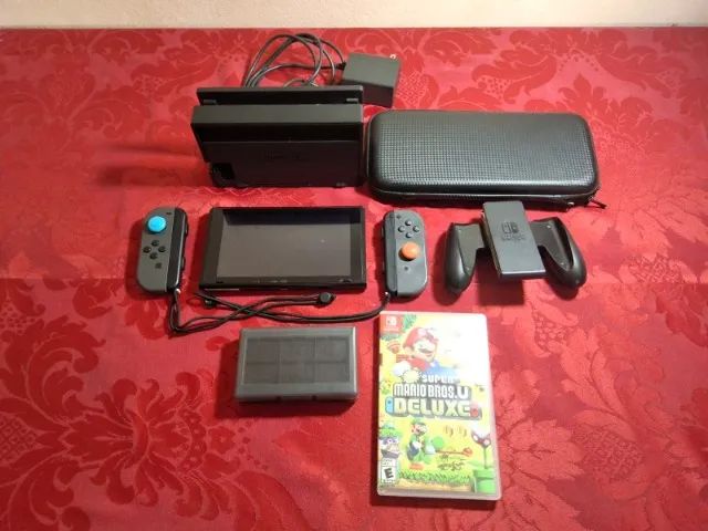 Nintendo Switch Completo na Caixa + Jogo Mario Deluxe + Case R$ 1.990,00 - Valor fixo - Foto 2