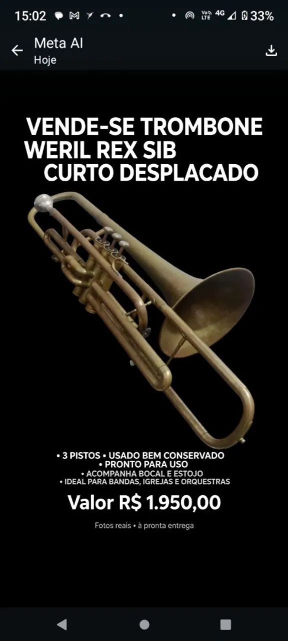 TROMBONE WERIL REX 