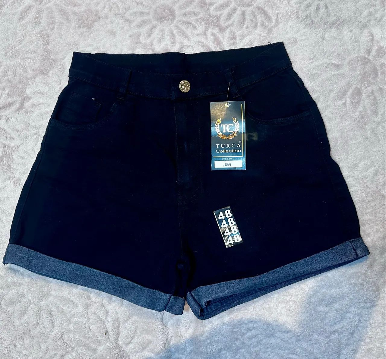 Short jeans feminino 
