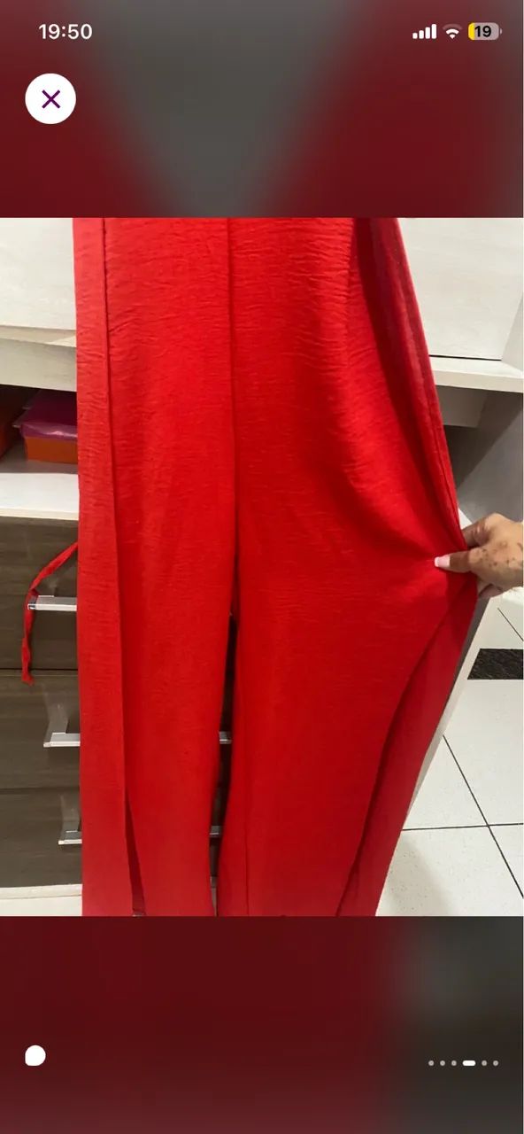 Macacão vermelho  - Foto 5