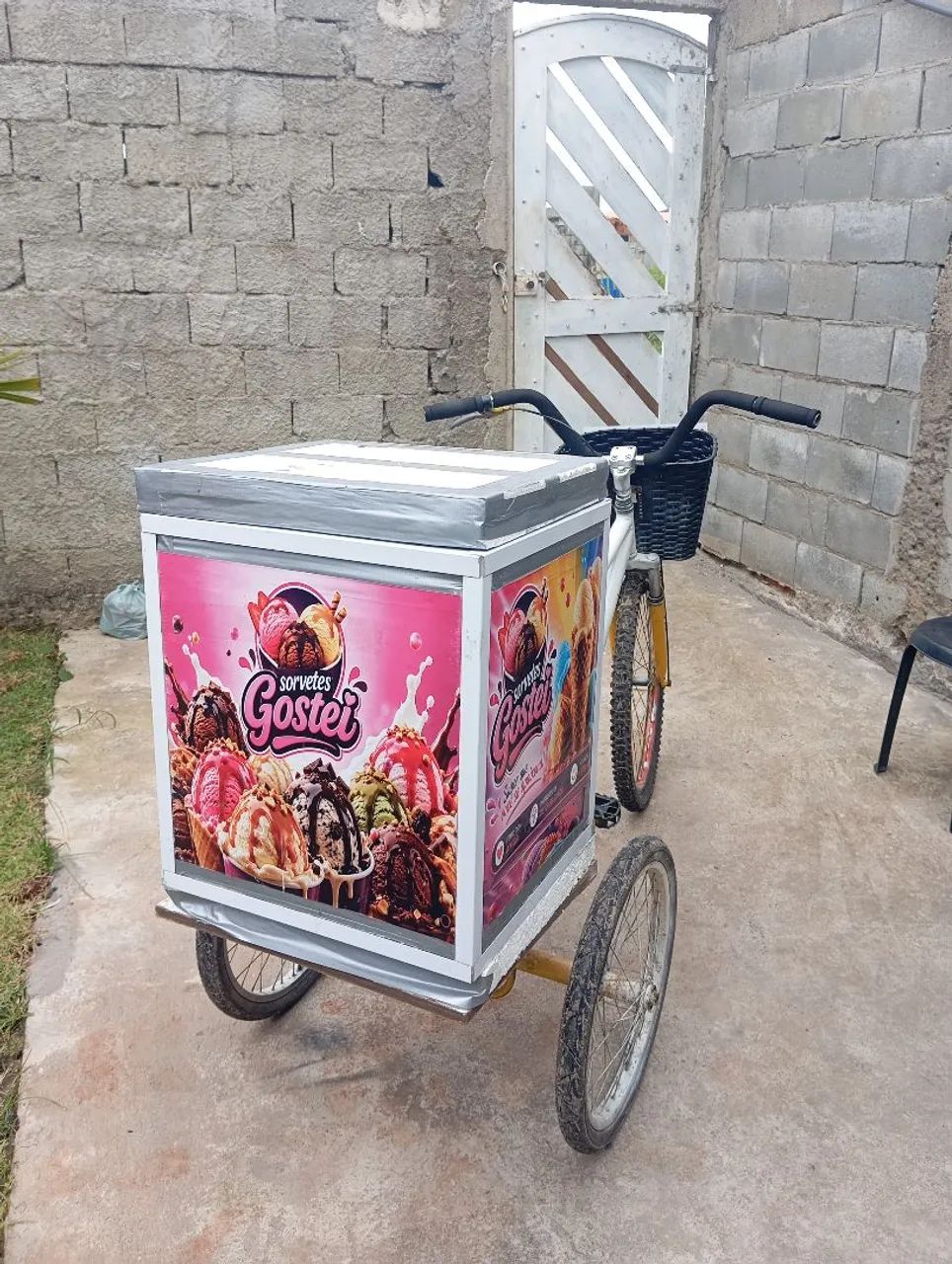 Triciclo com quadro de alumínio  - Foto 3