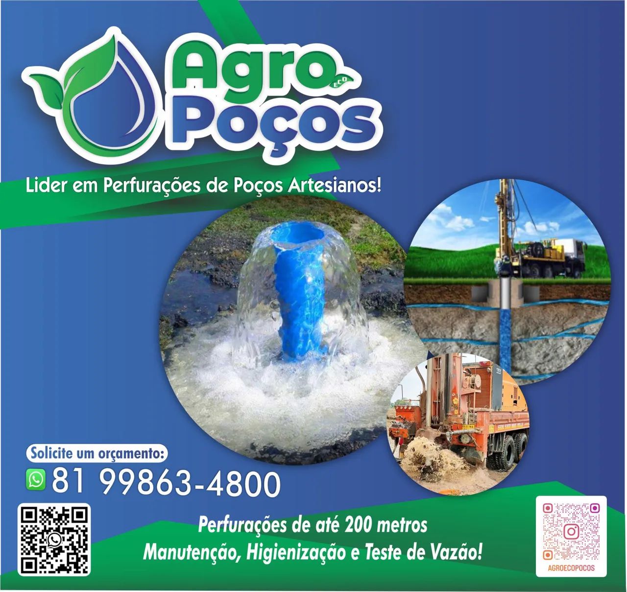 POÇOS ARTESIANOS em Pernambuco 