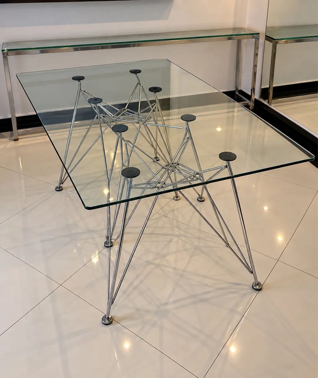 Mesa de vidro 