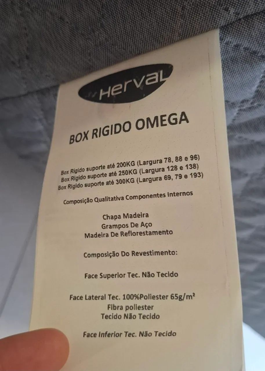 Base Cama Box Casal Herval  - Foto 5