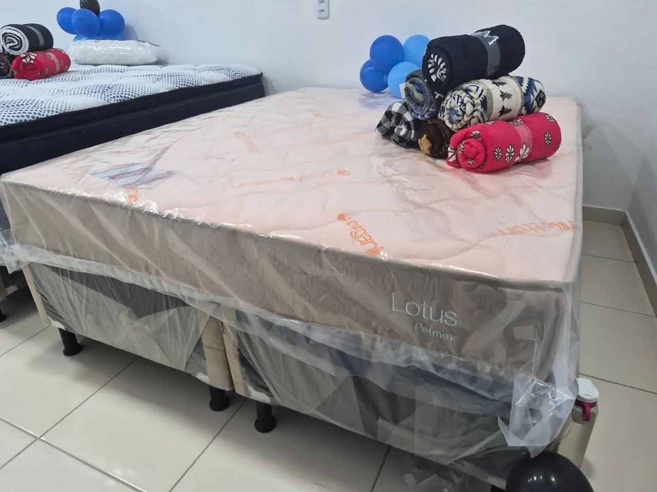 CAMA QUEEN SIZE MOLAS ENSACADAS PELMEX ENTREGA GRÁTIS HOJE  - Foto 4