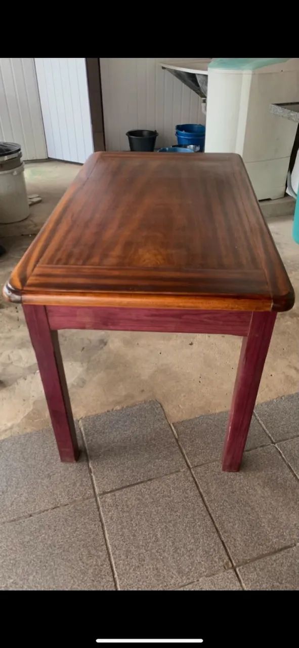 MESA DE MADEIRA TATAJUBA- BOA QUALIDADE - Foto 3