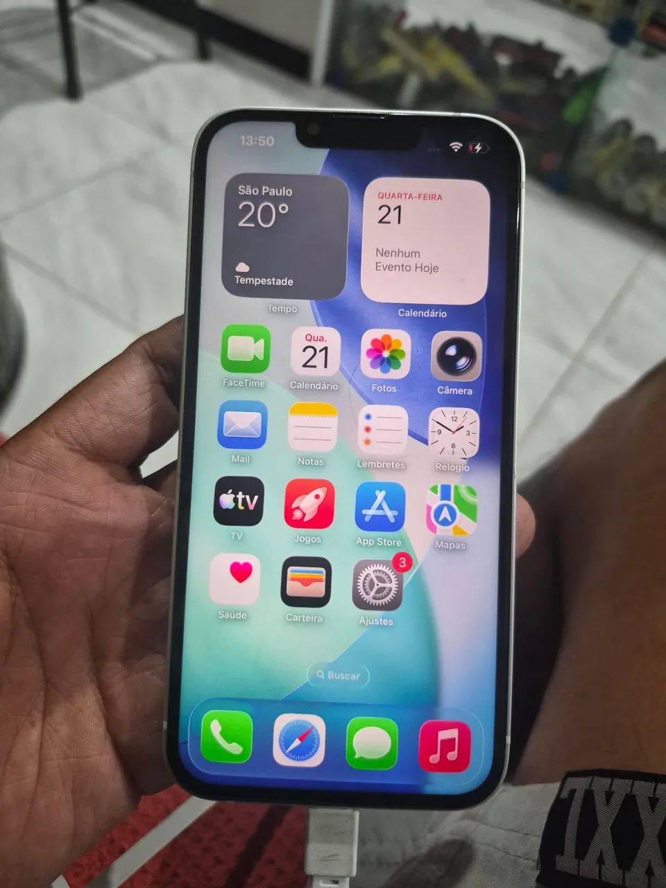 IPhone 13 branco 128g
