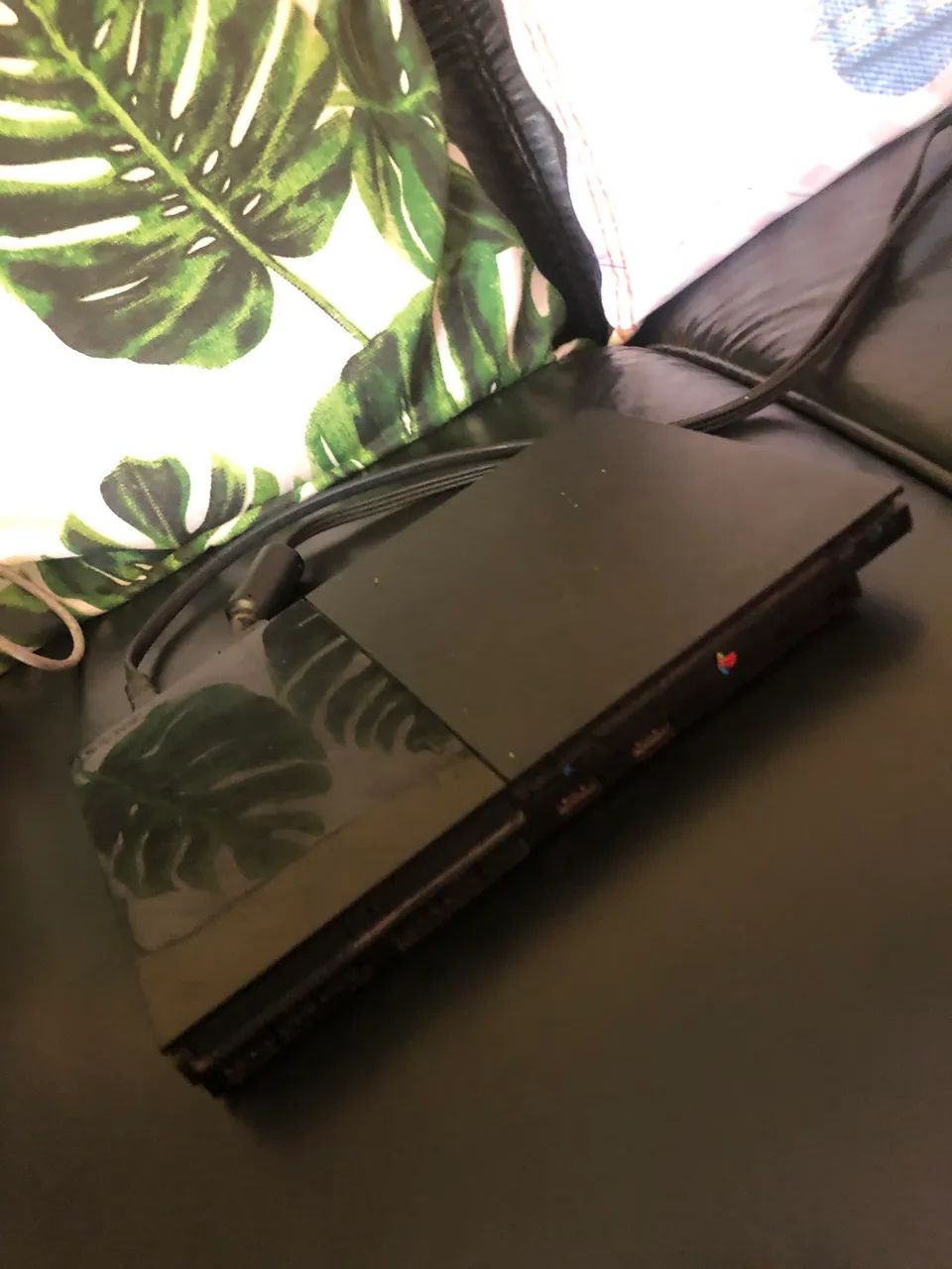 Ps2 slin 1 controle 1 memori card 2 jogos completo 