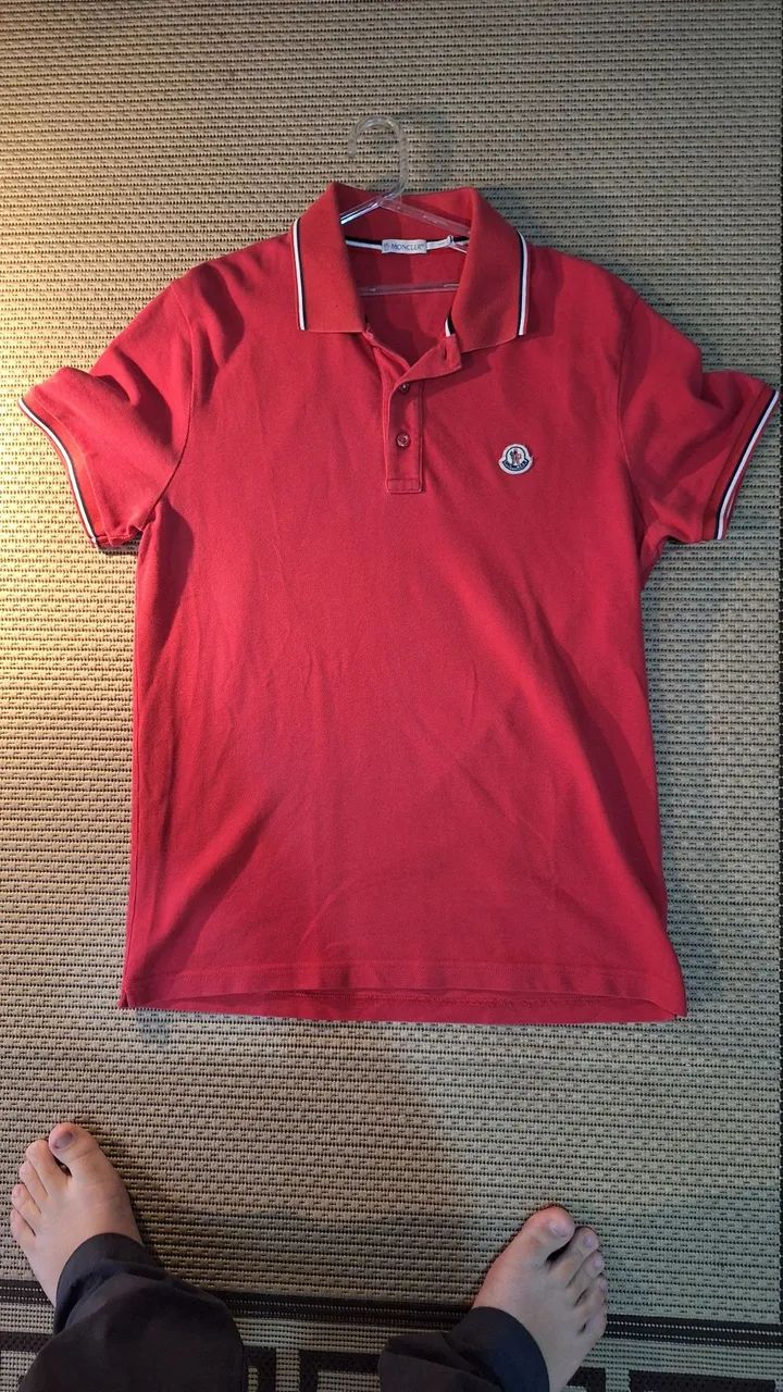 Camisa polo moncler tamanho P