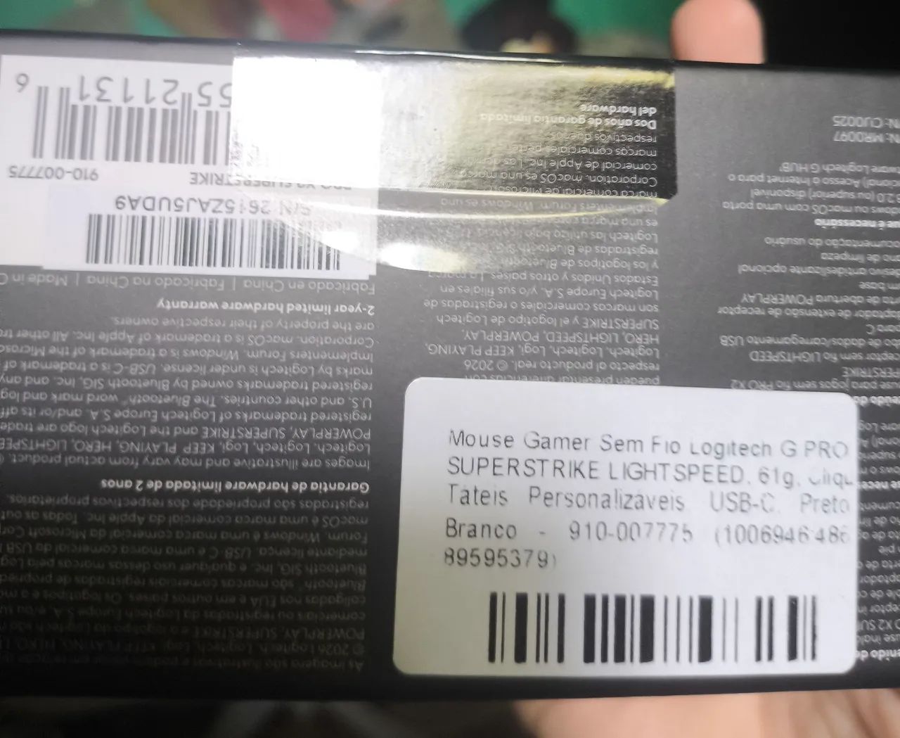 Mouse Logitech Pro X2 Superstrike - Foto 2